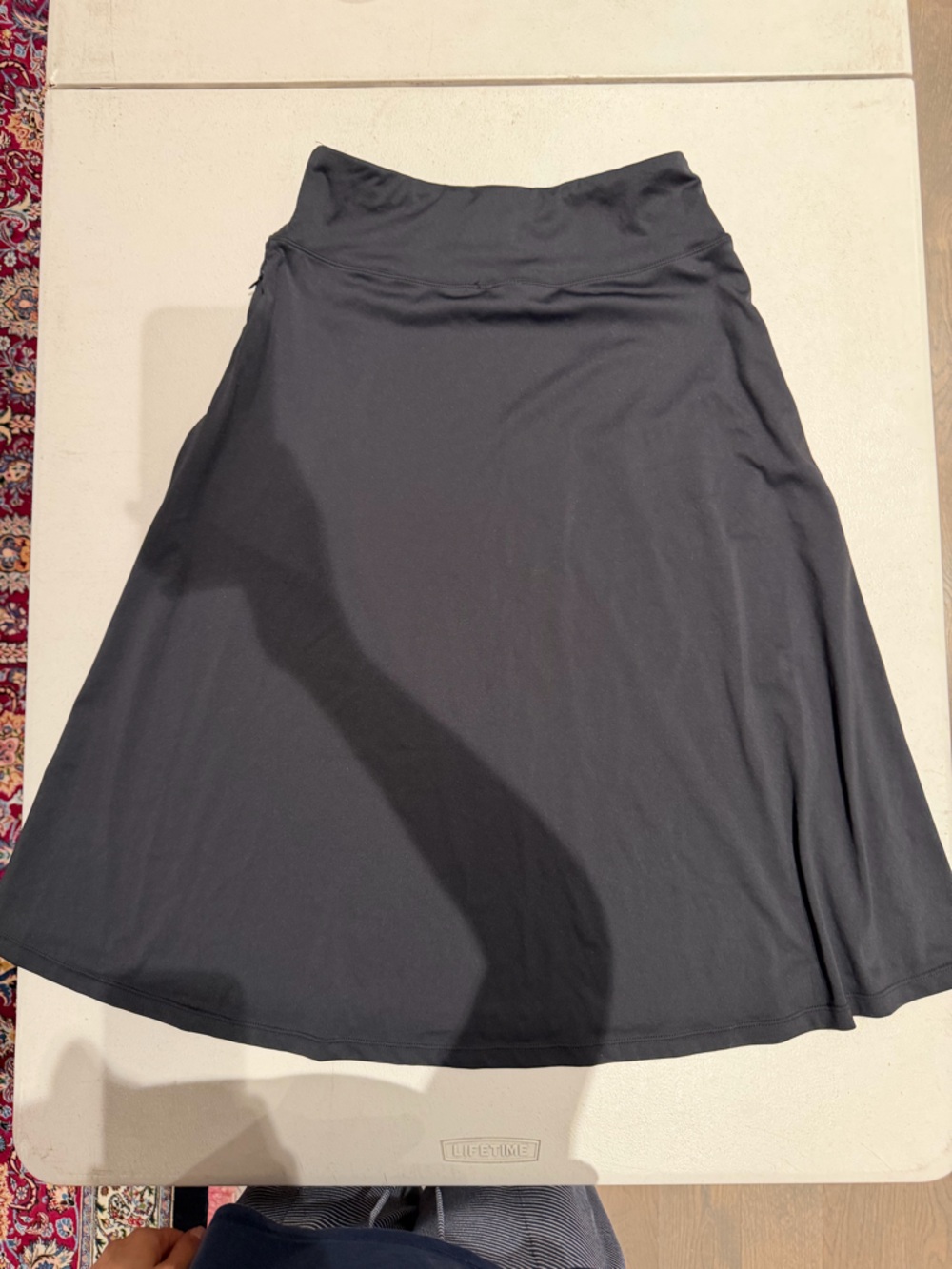 Basic Black Midi Skirt